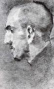 Mikhail Vrubel Portrait of Vsevolod Mamontov France oil painting artist